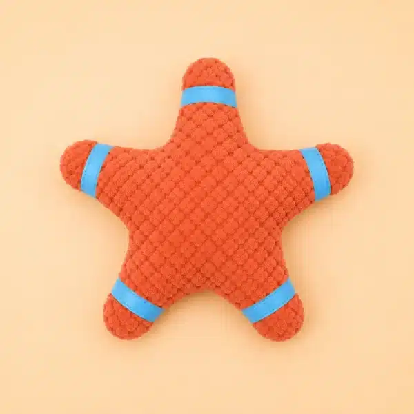 Jouets étoile caoutchouc chien