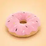 Peluche donuts rose pour chien