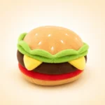 Peluche hamburger pour chien