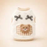 Pull tout doux ourson pour spitz