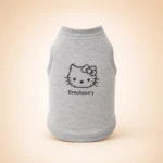 Tee shirt hello kitty gris chien