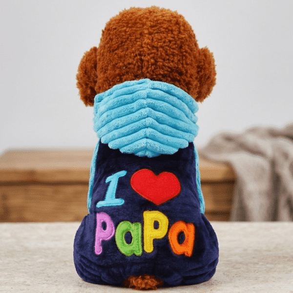 Pull I love papa chien