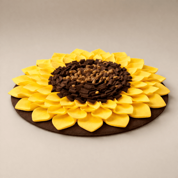 Tapis de fouille tournesol pour chien