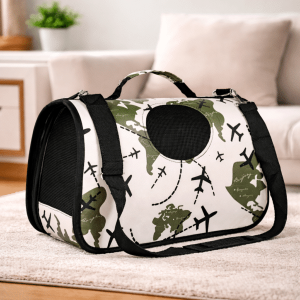 Sac de transport avion chien