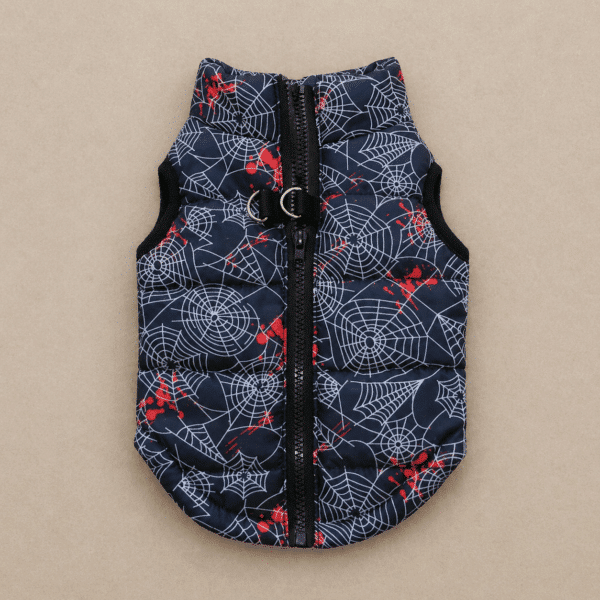 Manteau pour chien toile d\'araignée