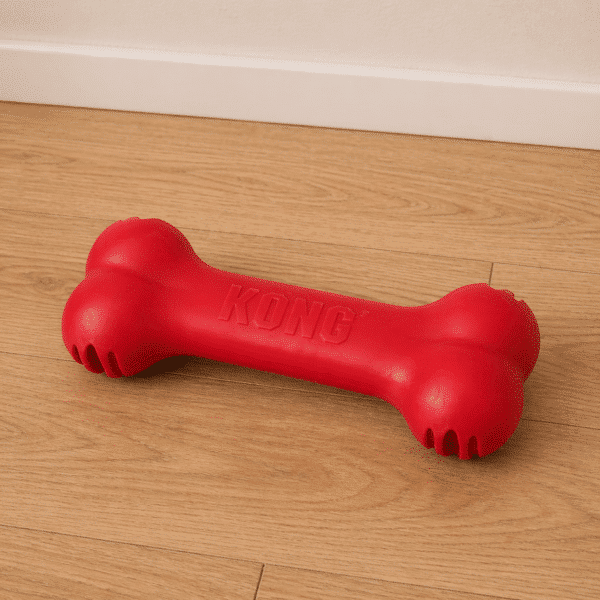 Jouet pour chien KONG os rouge