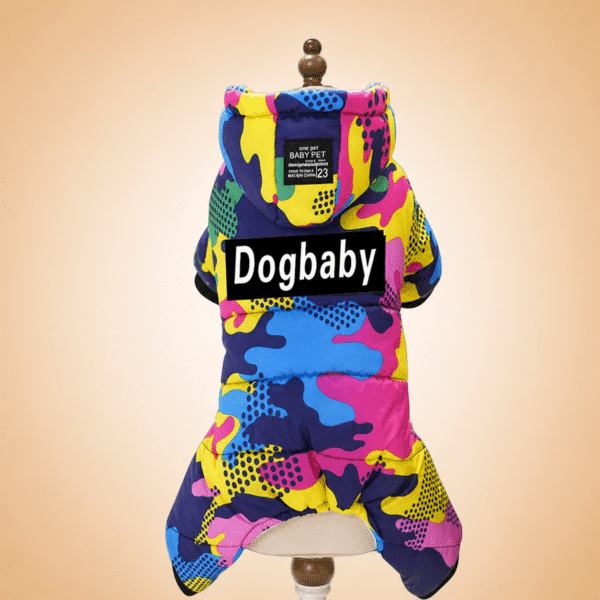 Combinaison épaisse dogbaby rose chihuahua