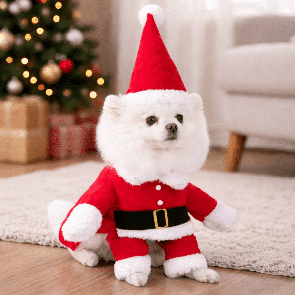 Déguisement père noêl spitz nain