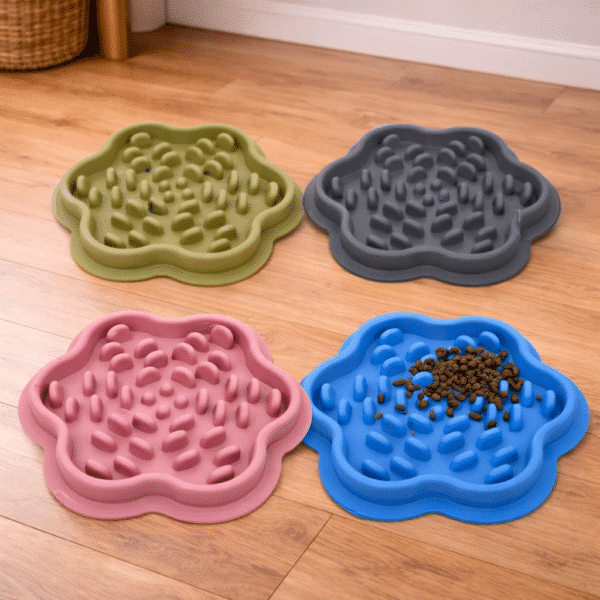 Gamelle d'alimentation lente pour chien