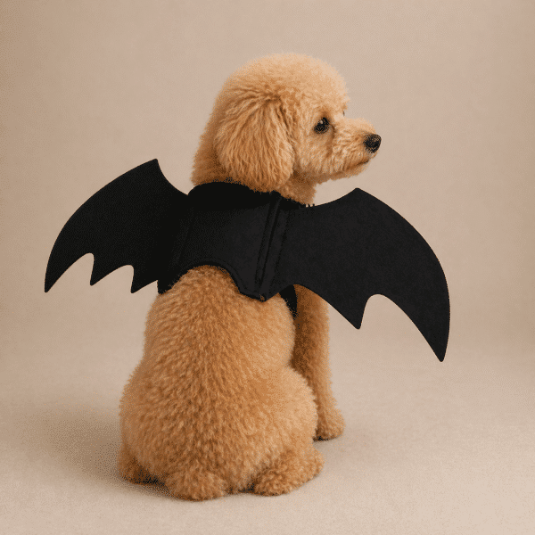 Déguisement chauve souris chien halloween