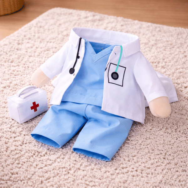 Déguisement docteur petit chien