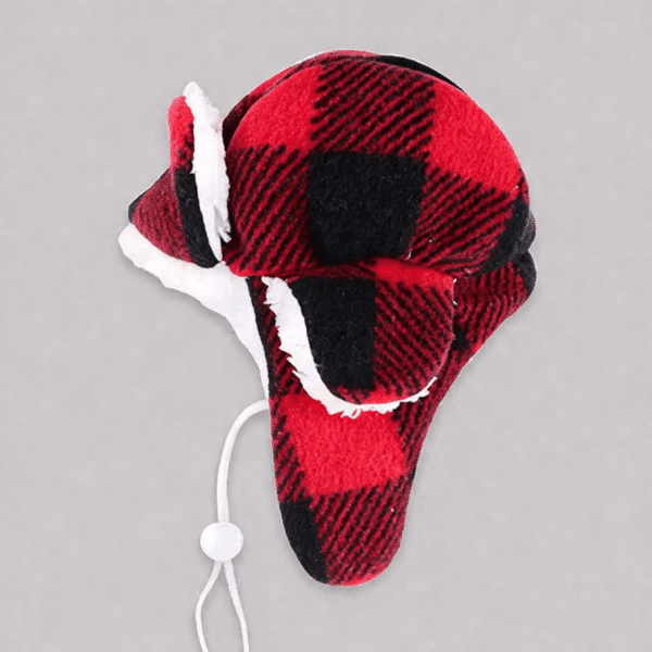 Casquette chihuahua chapka rouge