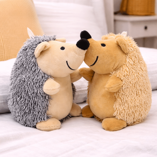 Peluche hérisson pour petit chien