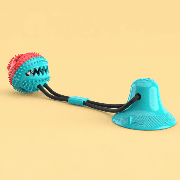 Jouet pour chien à ventouse