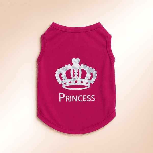 Tee shirt chihuahua rose princess