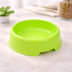 Bol pour animal en vert citron