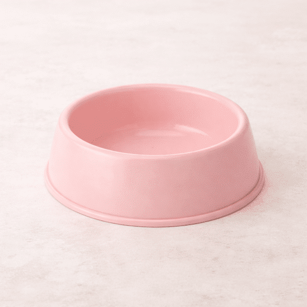 Gamelle rose pastel petit chien