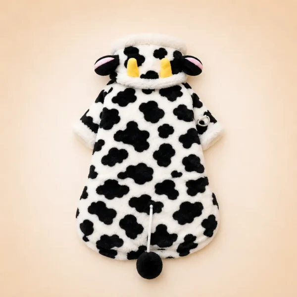 Déguisement vache petit chien