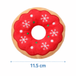 Jouet en forme de donut de Noël