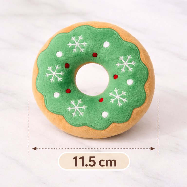 Jouet pour chien en forme de donut