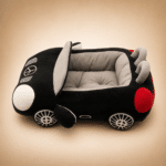 Niche voiture mercedes noir chien