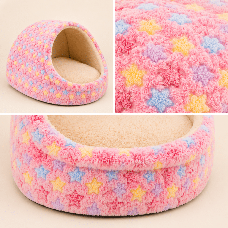 PANIER ETOILES ROSE