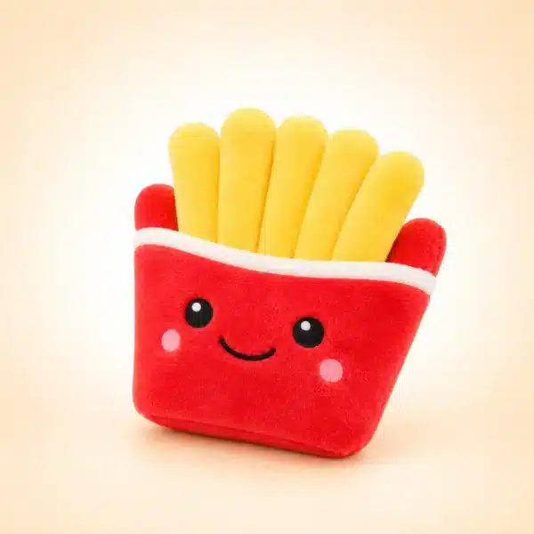 Peluche fast food pour chien