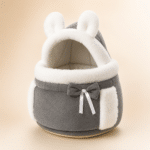 Sac à dos chaud gris petit chien