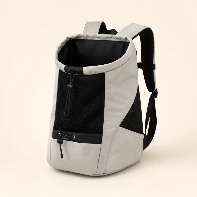 Sac à dos chien moto