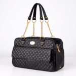 Sac à main en cuir noir