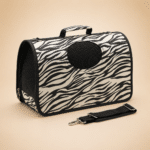 Sac de transport zèbre chien