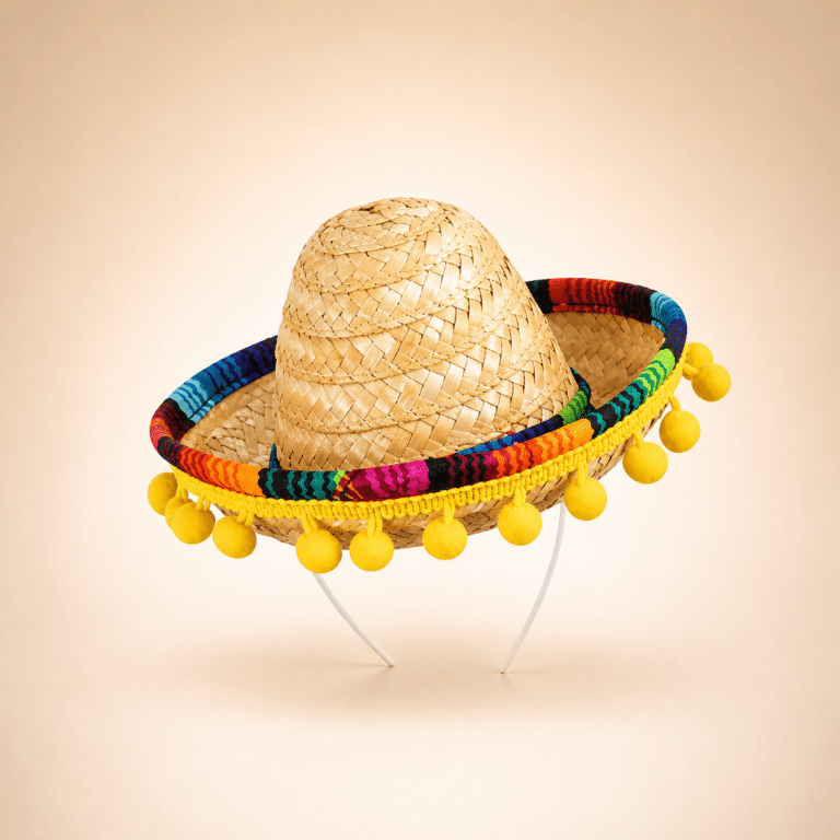 Sombrero jaune pour chien