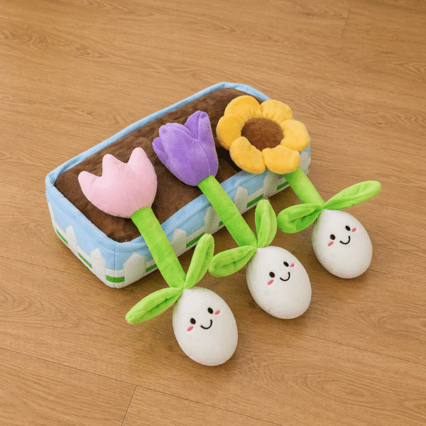 Tapis de fouille fleurs pour petit chien