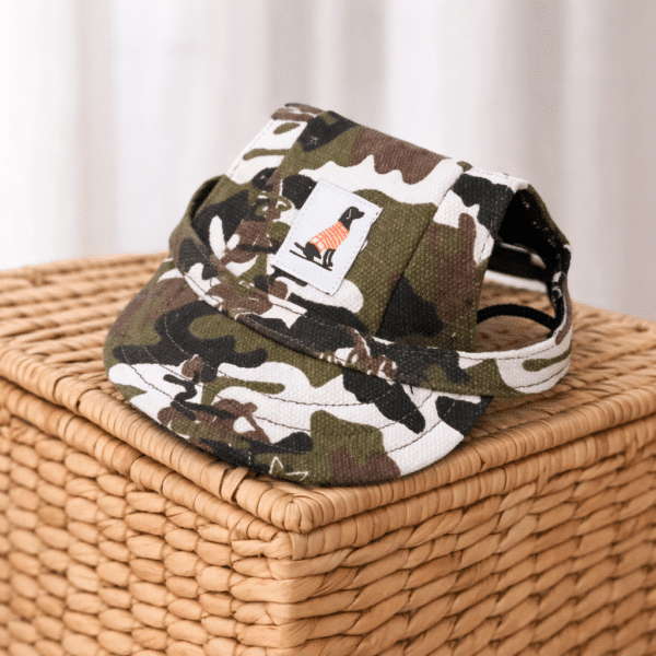 Casquette militaire pour chien