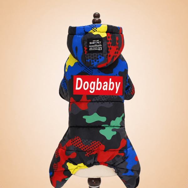 Combinaison épaisse dogbaby noir chihuahua