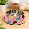 Gamelle Chien : Inox motif muffins