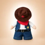 Costume cow boy petit chien