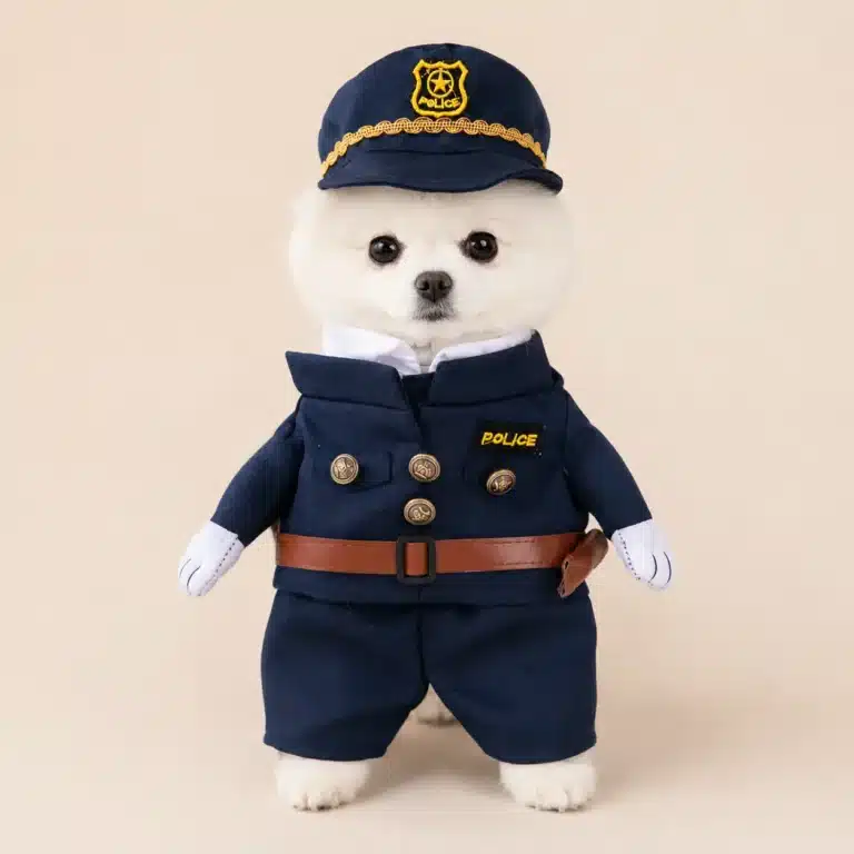 Déguisement capitaine de police spitz gal