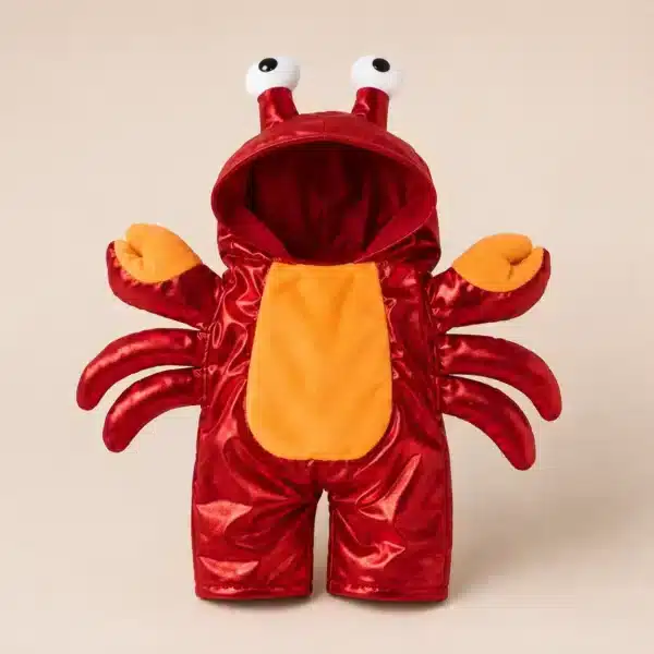 Déguisement crabe rouge petit chien