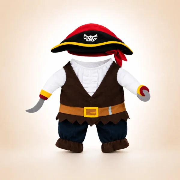 Déguisement pirate petit chien