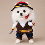 Déguisement pirate petit chien