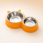 Gamelle double avec oreilles chien