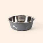 Gamelle inox motif os gris