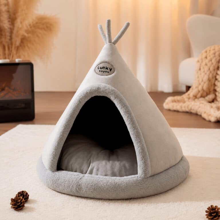 Niche tipi gris chihuahua