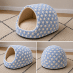 Panier étoile bleu cosy petit chiengal