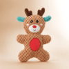 Peluche renne de noël petit chien
