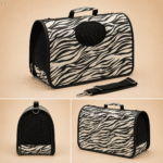 Sac de transport zèbre chien gall