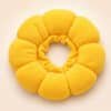 Collerette fleur jaune chien