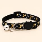 Collier Pour Chien Lune Noir