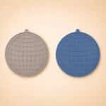 Tapis De Léchage En Silicone Rond Pour Chien2